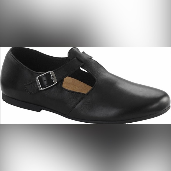 Birkenstock Shoes - Birkenstock Women’s Tickel Mary Jane Leather T-Strap Shoe